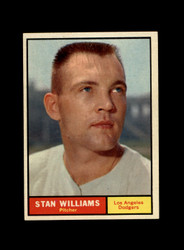 1961 STAN WILLIAMS TOPPS #190 DODGERS *9498