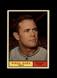 1961 PAUL GIEL TOPPS #374 TWINS *9501
