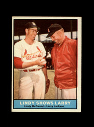 1961 MCDANIEL JACKSON TOPPS #75 LINDY SHOWS LARRY CARDINALS *6613