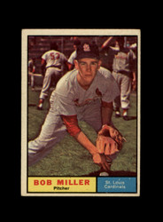 1961 BOB MILLER TOPPS #314 CARDINALS *R2267