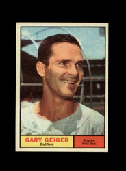 1961 GARY GEIGER TOPPS #33 RED SOX *R3643