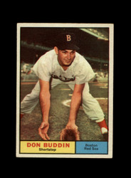 1961 DON BUDDIN TOPPS #99 RED SOX *R3685