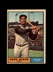 1961 GENE BARKER TOPPS #339 PIRATES *R5727
