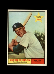 1961 DERON JOHNSON TOPPS #68 YANKEES *2339