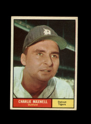 1961 CHARLIE MAXWELL TOPPS #37 TIGERS *4903