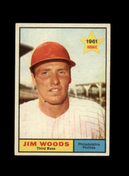 1961 JIM WOODS TOPPS #59 PHILLIES *5879