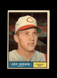 1961 JAY HOOK TOPPS #162 REDS *6440