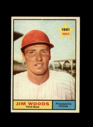 1961 JIM WOODS TOPPS #59 PHILLIES *R3179