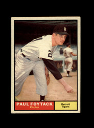 1961 PAUL FOYTACK TOPPS #171 TIGERS *R4500