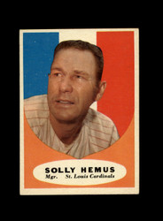 1961 SOLLY HEMUS TOPPS #139 CARDINALS *R4553