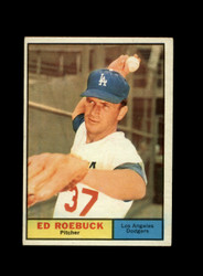 1961 ED ROEBUCK TOPPS #6 DODGERS *R4756