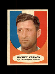 1961 MICKEY VERNON TOPPS #134 SENATORS *G3674