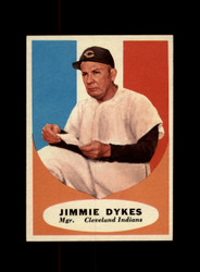 1961 JIMMIE DYKES TOPPS #222 INDIANS *G3693