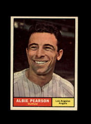 1961 ALBIE PEARSON TOPPS #288 ANGELS *G3711