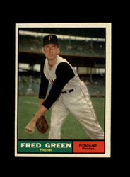 1961 FRED GREEN TOPPS #181 PIRATES *G3810