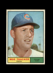 1961 MOE THACKCER TOPPS #12 CUBS *G5613