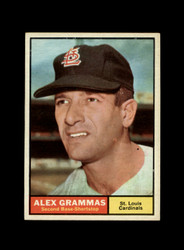 1961 ALEX GRAMMAS TOPPS #64 CARDINALS *8127