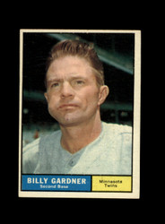 1961 BILLY GARDNER TOPPS #123 TWINS *4919