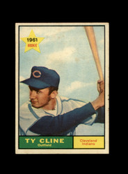 1961 TY CLINE TOPPS #421 INDIANS *G3104