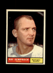 1961 RAY SEMPROCH TOPPS #174 SENATORS *G1892
