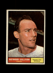 1961 HAYWOOD SULLIVAN TOPPS #212 ATHLETICS *G1894