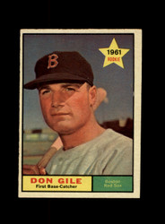 1961 DON GILE TOPPS #236 RED SOX *G1897