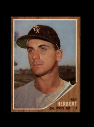 1962 RAY HERBERT TOPPS #8 WHITE SOX *G1921