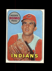 1969 VICENTE ROMO TOPPS #267 INDIANS *G1947