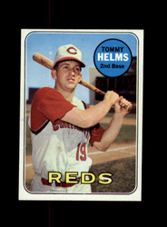 1969 TOMMY HELMS TOPPS #70 REDS *G1951