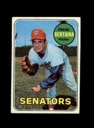 1969 FRANK BERTAINA TOPPS #554 SENATORS *G0001