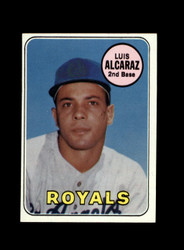 1969 LUIS ALCARAZ TOPPS #437 ROYALS *G0057
