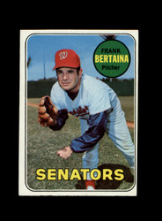 1969 FRANK BERTAINA TOPPS #554 SENATORS *G0066