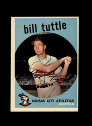 1959 BILL TUTTLE TOPPS #459 ATHLETICS *G0112