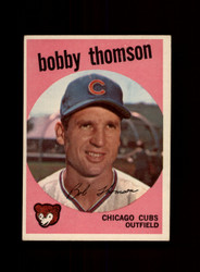 1959 BOBBY THOMSON TOPPS #429 CUBS *G0133
