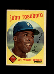 1959 JOHN ROSEBORO TOPPS #441 DODGERS *G0139