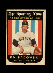 1959 ED SADOWSKI TOPPS #139 RED SOX *G0142