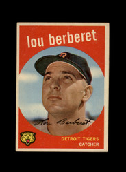 1959 LOU BERBERET TOPPS #96 TIGERS *G0147