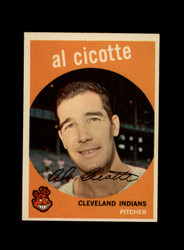 1959 AL CICOTTE TOPPS #57 INDIANS *G0151