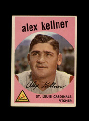 1959 ALEX KELLNER TOPPS #101 CARDINALS *G0152