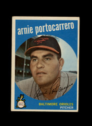 1959 ARNIE PORTOCARRERO TOPPS #98 ORIOLES *G0153