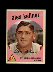 1959 ALEX KELLNER TOPPS #101 CARDINALS *G0157