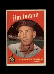 1959 JIM LEMON TOPPS #215 SENATORS *G0162