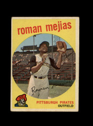1959 ROMAN MEJIAS TOPPS #218 PIRATES *G0163