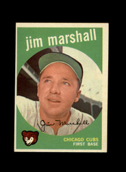 1959 JIM MARSHALL TOPPS #153 CUBS *G0167