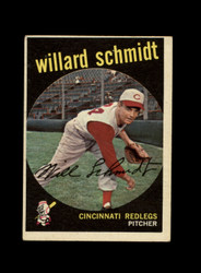 1959 WILLARD SCHMIDT TOPPS #171 REDLEGS *G0170