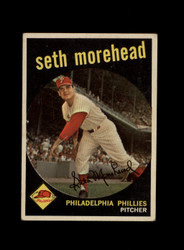 1959 SETH MOREHEAD TOPPS #253 PHILLIES *G0174
