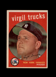 1959 VIRGIL TRUCKS TOPPS #417 YANKEES *G3608