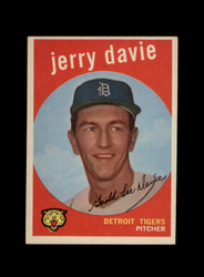 1959 JERRY DAVIE TOPPS #256 TIGERS *G6660