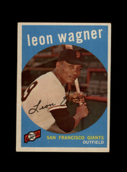 1959 LEON WAGNER TOPPS #257 GIANTS *G8082