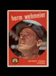 1959 HERM WEHMEIER TOPPS #421 TIGERS *0119